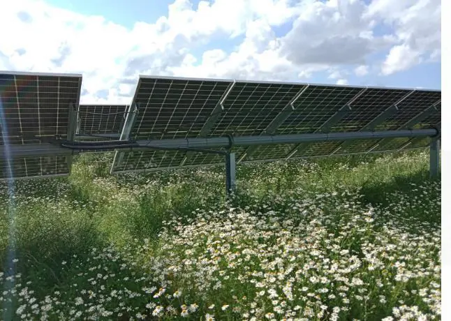 Güneş enerjisi saha uygulaması